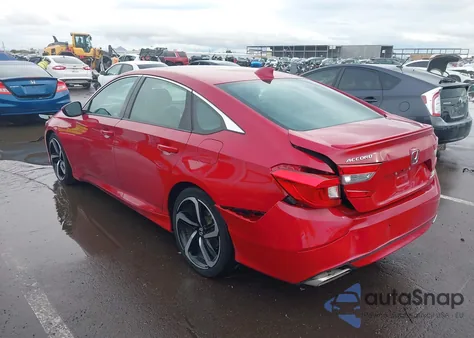 2018 Honda Accord Sport 2.0T from USA, damaged, VIN 1HGCV2F3XJA032575